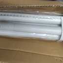 Extra Long No-Drill Tension Curtain Rod 40-166 Inches (4-14Ft), Heavy Duty Adjustable Rod for Outdoor Patio Curtains, Large Windows, Room Divider & Bathroom, White