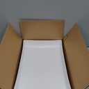 US Acrylic White Plastic Serving Trays (Set of 4) 15” x 10” | Large Unbreakable Reusable Rectangular Party Platters | Serve Appetizers, Fruit, Veggies, & Desserts | BPA-Free 