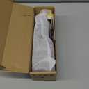 KES Bathroom Sink Drain Without Overflow Vessel Sink Lavatory Vanity Pop Up Drain Stopper Matte Black, All Metal Rustproof Brass and 304 Stainless Steel, S2008D-BK