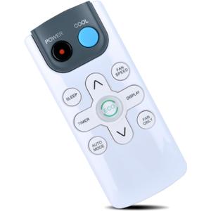 ZWP GYKQ-71E Window Air Conditioner Remote Control for Black+Decker/Della/Amana/TCL/Della/Crosley/Acekool/Emerson/ROVSUN/GarveeHome/Magshion/Acekool/Adoolla/ACONEE/GAOMON/Comfort Zone/Honeywell/Mollie