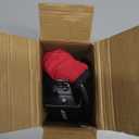 KAYCENTOP Car Steering Wheel Lock, Seat Belt Lock, Anti-Theft Device, Max 17 Inch Length, Small and Light-Weight, Multi-Functional, Fit Most Vehicle, SUV, Golf Cart Security (Red)