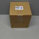 Officepal 6.8" Large Ceramic Kitchen Utensil Holder - Utensil Holder for Kitchen Counter, Modern Farmhouse Style Holder for Spoons, Spatulas & Cooking Tools (White)