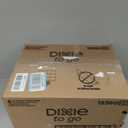 Dixie To Go Paper Coffee Cups, 12 oz, 132 Count (6 packs of 22 cups), Disposable Insulated Paper Cups for On-The-Go Hot or Cold Beverages