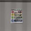 Class Noise Level Noise Level Poster Classroom Rules Classroom Sign Teacher Sign Voice Level Classroom Elementary Signs for Bar 6x8 in