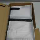 Hotel Towel Racks for Bathroom Wall Mounted, BETHOM Towel Shelf for Bathroom 3-Tier, 16 Inch Matte Black Towel Bar with Shelf