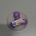 SCIONE LED Fidget Spinners, Light Up Sensory Fidgets Toys for Kids, Glow in The Dark Toy for Kid 4-8-12, ADHD Anxiety Stress Relief Toys for Adults, School Classroom Exchange Gifts for Kids (Purple)