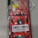 SunStory Phone Case for Samsung Galaxy S22 Ultra 5G Case with HD Screen Protector & Slide Camera Cover & Rotated Ring Kickstand, [Military-Grade] [2 in 1] Phone Case for Galaxy S22 Ultra 6.8",Red