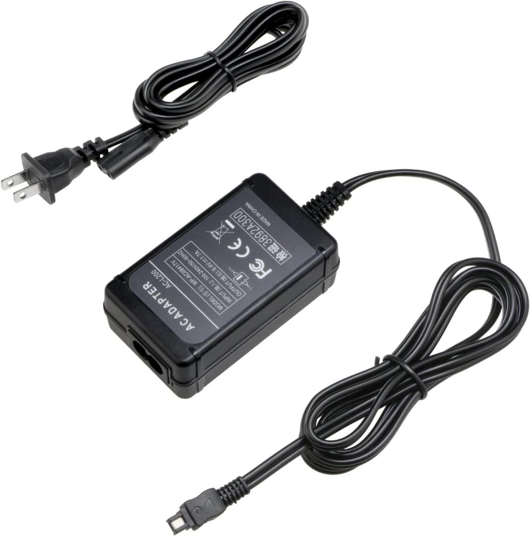 Glorich AC-L200 Replacement AC Power Adapter/Charger to Replace AC-L200 L200C L200D AC-L25 L25A L25B L25C for Sony Handycam DCR-HC40 PC109 SX85 DSC-HX100V HDR-CX150 CX900 HC7 PJ200 SR10 XR100 DEV-5