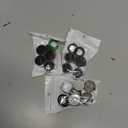 Honoson 12 Pieces 2.2 GPM Sink Faucet Aerator Kitchen Sink Aerator Replacement Parts Bathroom Faucet Adapter Kit with 15/16-inch or 24 mm Male Thread for Kitchen Bathroom(Mixed Style)