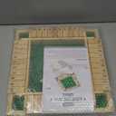 Ropoda Wooden Shut The Box Game (2-4 Players) - Large 4 Sided Board, 8 Dice, Rules - Amusing Addition Game for Kids & Adults, 12 Inch