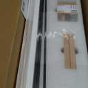 Forbena White Floating Shelves Bathroom Shelves Over Toilet Set of 3, Bathroom Organizers and Storage Shelves Wall Mounted, Modern Wood Corner Wall Shelf for Bedroom Closet -White and Dark Grey : Home & Kitchen