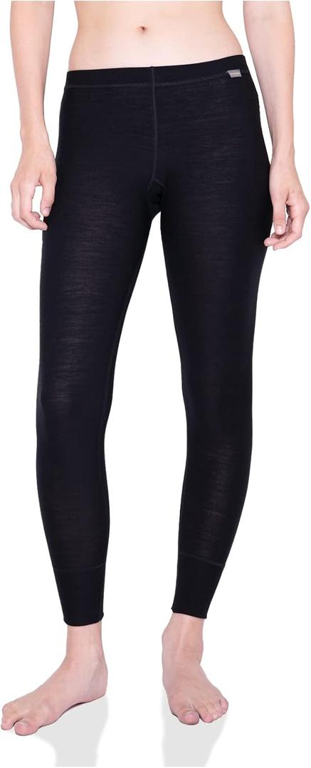 MERIWOOL Womens Base Layer Bottoms - Lightweight Merino Wool Thermal Pants (XS)