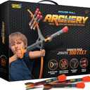 Kids Bow and Arrow Archery Set - Coolest Toys for Boys Age 6, 7, 8, 9, 10, 11 & 12 Year Old Boy Gifts - Cool Boy Toys Birthday Gift - Best Outdoor Kid Sports Play Toy