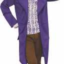 Rubie's Adult Willy Wonka & the Chocolate Factory Deluxe Willy Wonka Costume, One Size