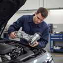 12992593 Aluminum Engine Oil Cooler Compatible with Chevy Aveo Cruze Limited Sonic Pontiac G3 Saturn Astra 1.6L 1.8L Raplace 12992593, 5650364, 25199751