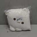 Ditucu Cute Dumpling Plush Pillow Funny Food Soup Stuffed Animal Plushies Toys Soft Hugging Gifts for Kids White 14 inch