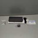 LED Digital Wall Clock with Large Display, Big Digits, Auto-Dimming, 12/24Hr Format, Modern Electric Small Silent Wall Clock for Living Room, Bedroom, Classroom, Farmhouse, Kitchen, Office - White