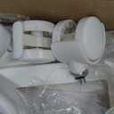 TUTOTAK Small Narrow Side Table with Charging Station, Skinny End Table for Small Spaces, Slim Nightstand with USB Ports and Outlet, Sofa Beside Table with Wheels, White TB01BW046