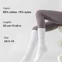 Hstyle Grip Pilates Socks for Women, Slouch Scrunch Yoga Barre Socks for Hospital Workout