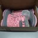 DREAM PAIRS Boys Girls Snow Boots Water-Resistant Outdoor Warm Cozy Anti-Slip Mid Calf Faux Fur Lining Insulated Winter Shoes for Little/Big Kids (Pink)