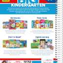 School Zone Big Kindergarten Workbook: 320 Spiral-Bound Pages, Early Reading and Writing, Numbers 0-20, Basic Math, Matching, Story Order, Ages 5-6