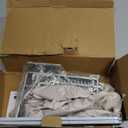 Double Action Spring Hinges -Swinging Door Hinge -Pivot Hingewith Cover Plates,with self-Closing and Stop for Wooden DoorsLoad Max 100lb Door