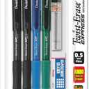 Pentel 730883 Twist-Erase Express Mechanical Pencils No. 2 Medium Lead (4 Count (Pack of 1))