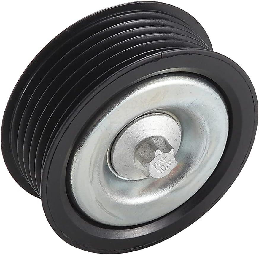 binopoly 38099 Belt Tensioner/Idler Pulley for 2006-2012 Mercedes-Benz C300/CL550/CLK350/E350/S400/SLK280/SL550/G550/GL450/ML350/R350/CLS550/GLK350 OE# 0002020019 0002020919 2722020819 2722021019
