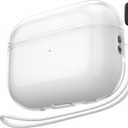 Valkit Compatible Airpods Pro 2nd/1st Generation Case Clear  Soft TPU Airpods Pro 2 Gen Case Protective Cover Shockproof iPods Pro 2 Case for Airpods Pro Gen 2nd/1st 2023/2022/2019