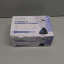 BEAUTURAL Steamer for Clothes, Portable Handheld Garment Fabric Wrinkles Remover, Aluminun Heating Plate, 35-Second Fast Heat-up, Large Detachable Water Tank (Only for 120V) (Blue&White)