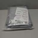 Breathable Crib Mesh Liner, 11" H (28cm) Essential 3mm Mesh, Protects Baby Legs and Arms, Grey