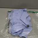 OYOANGLE Women's Button Down Pleated Shirts Stand Collar Long Sleeve Cropped Tops Dressy Casual Blouses S