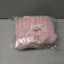 CENLBJ 150 Pcs Pink Paper Plates and Napkins and Forks,50 Guest Disposable Party Supplies Include Plates Napkins Plastic Forks for Baby Shower,Birthday,Bridal,Wedding