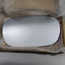 Fuel Tank Cover for Mercedes-Benz C200 C250 C300 C400 C43 C450 C63, Fuel Tank Filler Door Cover for Mercedes-Benz C350e C63 AMG 2014-2021 (Silver)