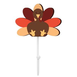 Weysat 3 Pcs Thanksgiving Wall Hooks Turkey Hand Towel Hook Thanksgiving Bathroom Decor Rustic Decorative Wall Mounted Key Holder for Fall Autumn Living Room Bathroom