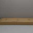 DEZ FURNISHINGS Cordless 2" Signature Smooth Faux Wood Blind, 30.5" W x 72" H, Smooth White