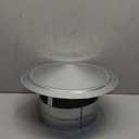 10 Inch Galvanized Steel Chimney Cap, Round Chimney Cover with Screen, Stove Pipe Topper for Outside Fireplace Flue, Furnace Roof Vent