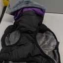 IECOii Extra Warm & Reflective Dog Jacket - Fleece Turtleneck Winter Coat - Adjustable Buckles - Small to Extra Large - Perfect for Cold Weather (Large(Chest:20.9-24.4 in), Purple)