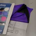 3 Pack Extra Large Swim Cap for Braids & Dreadlocks - Waterproof Silicone Swim Hat for Women with Long Thick Hair, Protective Swim Cap Cover Ears for Swimming, Shower, Bathing (Black+Pink+Purple)