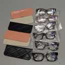 CCVOO Stylish Reading Glasses for Women, Eyeglasses, Blue Light Readers for Women, Computer Eye Glasses, Cheaters