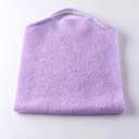 Back Scrubber for Shower Nylon Bath Towel Washer Exfoliating Washcloth Rear Japanese Stretchable Pull Strap Wash Cloth Exfoliation (purple and pink)