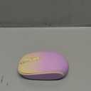 TECKNET Wireless Mouse, 2.4G Quiet Computer Mouse with USB Receiver, 4 Buttons Portable Cordless Mice for Chromebook, Laptop, PC, Mac, 800/1200/1600 DPI - Pink-Yellow Gradient