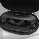 Sony CRE-E10 Self-Fitting OTC Hearing Aids for Mild to Moderate Hearing Loss, Prescription-Grade Sound Quality, Comfortable Earbud Design, Bluetooth Enabled for iOS, and Rechargeable Battery, Black