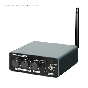 High-Fidelity Bluetooth Phono Preamplifier with Transmitter & Receiver Function, Qualcomm chip BT5.3 Phono Stage with Bass/Treble/Volume Control, Preamp for Turntable to Speakers/Headphones