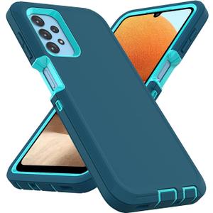 for Samsung Galaxy A32 5G Case,Shockproof Dustproof Case for Samsung Galaxy A32 5G (Blue)