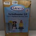 Graco TurboBooster 2.0 Highback Booster Car Seat, Declan, EXP 2036