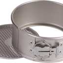 WINCO Springform Pan with Detachable Bottom, 6-Inch, Anodized Aluminum