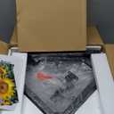 5-Tier Corner Shelf Stand, Black Corner Bookshelf, Bathroom Storage Rack Shelf, Plant Rack, Tempered Glass, Steel Frame, Modern Style for Living Room, Bathroom, Kitchen, Metallic Black