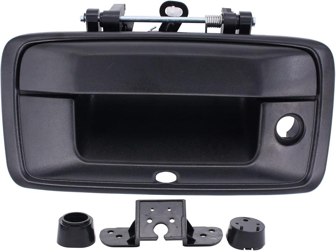 NewYall Tailgate Handle with Backup Camera Hole for 2014-2018 Canyon Colorado Sierra Silverado 1500 2500 3500 23448681 23457650 23128692 84016231