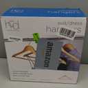 Honey-Can-Do Sturdy Maple Wood Hangers  Non-Slip Grooved Bar, Perfect for Shirts and Suits, Durable & Stylish, 24-Pack